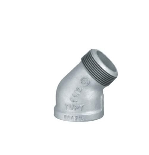 Cotovelos mf 45º Npt 150lbs tupy Cotovelos mf 45º Npt 150lbs tupy