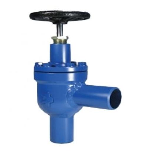 Válvula Tipo Globo Angular de Bloqueio e Retenção Válvula Tipo Globo Angular de Bloqueio e Retenção