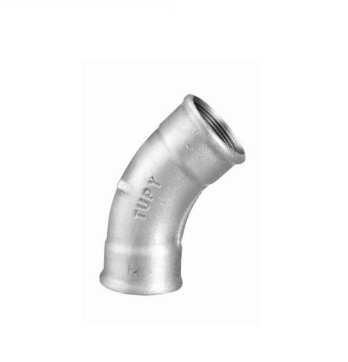 CURVA 45 FEMEA 150LBS BSP – 41 TUPY CURVA 45 FEMEA 150LBS BSP – 41 TUPY